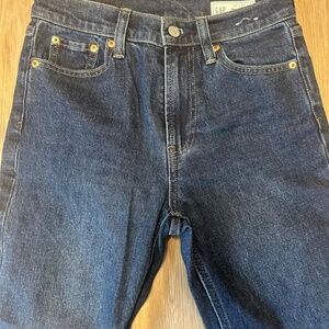 GAP Dark Wash 90s Straight Leg Jeans Size 25